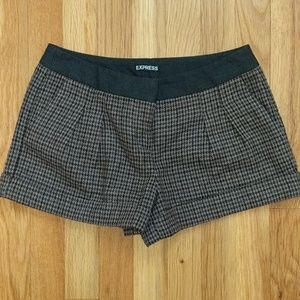 Express Tweed Shorts
